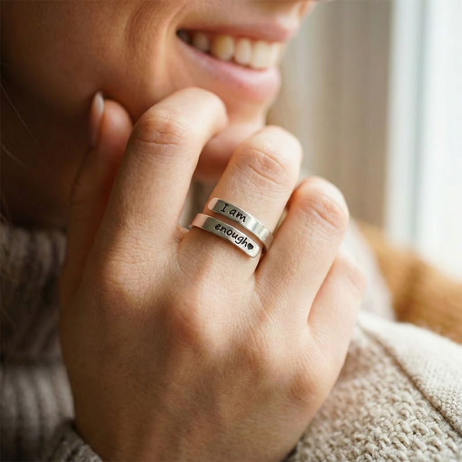 I Am Enough Ring