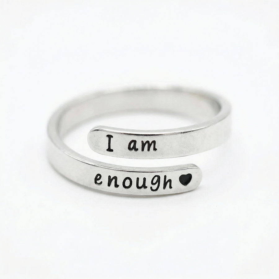 I Am Enough Ring
